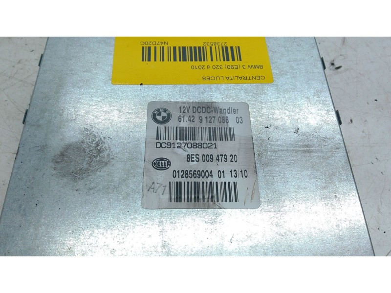 Recambio de centralita luces para bmw 3 (e90) 320 d referencia OEM IAM 8ES00947920  