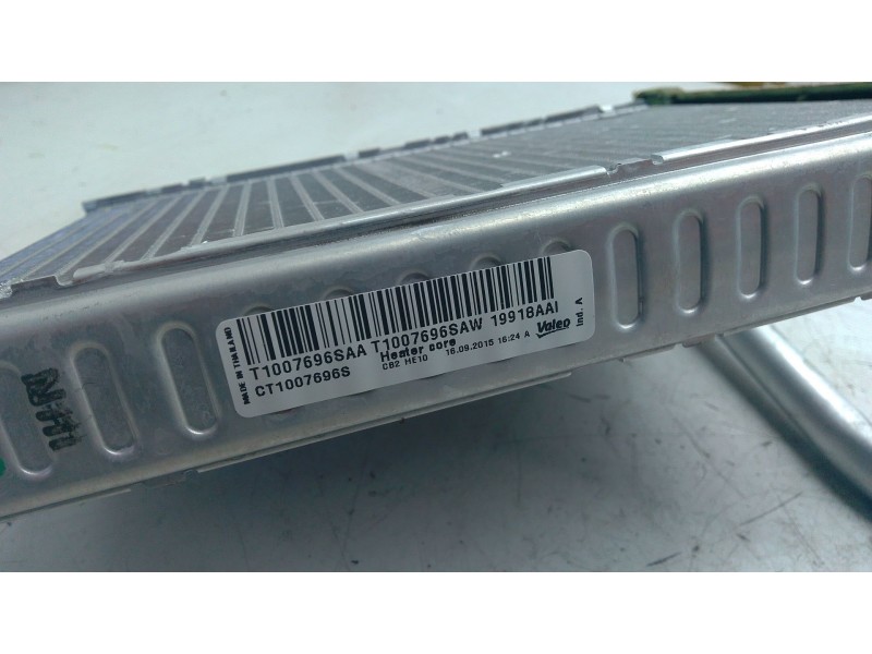 Recambio de radiador calefaccion interior para opel vivaro b autobús (x82) 1.6 cdti (06) referencia OEM IAM T1007696SAA  