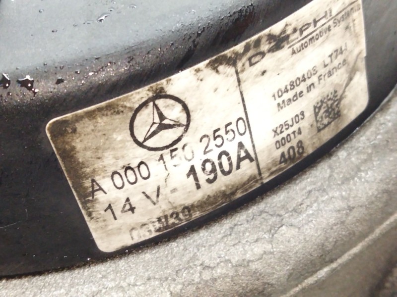 Recambio de alternador para mercedes-benz clase m (w163) ml 270 cdi (163.113) referencia OEM IAM A0001502250  