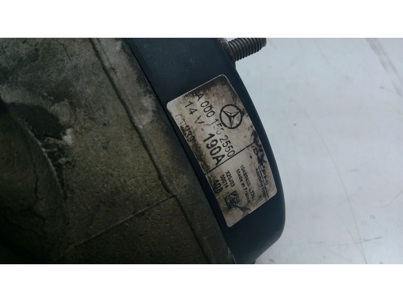 Recambio de alternador para mercedes-benz clase m (w163) ml 270 cdi (163.113) referencia OEM IAM A0001502250  
