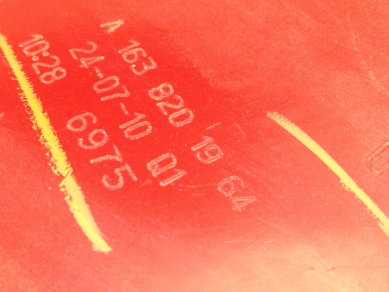 Recambio de piloto trasero izquierdo para mercedes-benz clase m (w163) ml 270 cdi (163.113) referencia OEM IAM A1638201964  