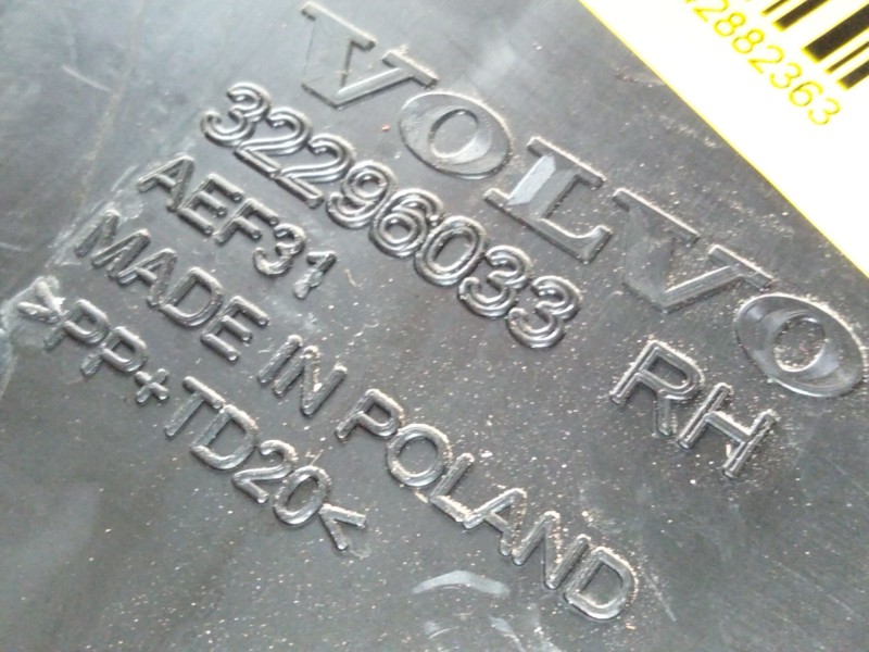 Recambio de soporte paragolpes trasero derecho para volvo xc60 ii (246) b4 mild-hybrid referencia OEM IAM 32296033  