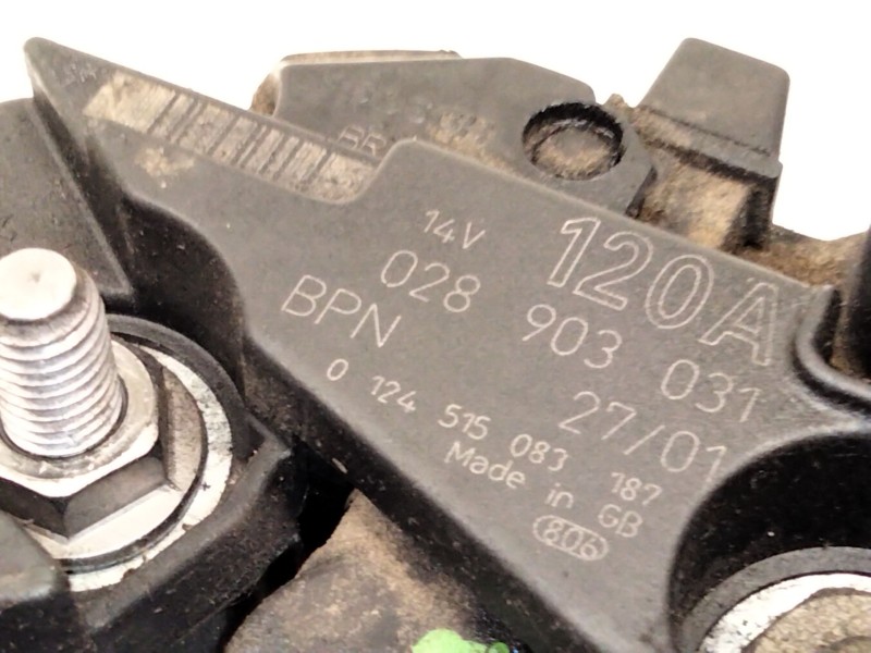 Recambio de alternador para volkswagen passat b5.5 (3b3) 1.9 tdi referencia OEM IAM 028903031  