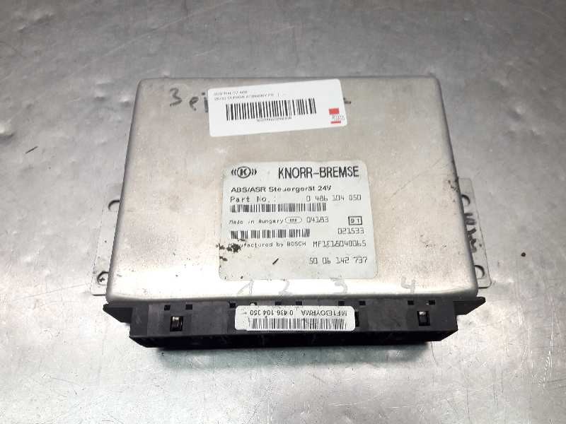 Recambio de centralita abs para iveco cursor at260s35y ps referencia OEM IAM 5006142737 MF1E18040065 0486104050