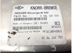 Recambio de centralita abs para iveco cursor at260s35y ps referencia OEM IAM 5006142737 MF1E18040065 0486104050 2