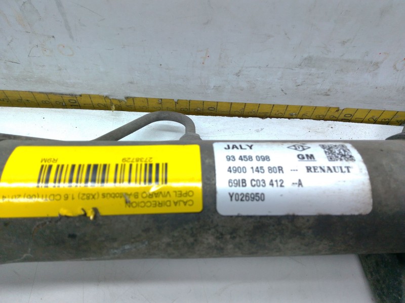 Recambio de caja direccion para opel vivaro b autobús (x82) 1.6 cdti (06) referencia OEM IAM 490014580R  
