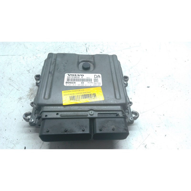 Recambio de centralita motor uce para volvo xc90 i (275) d5 awd referencia OEM IAM 30729826A 0281012103 