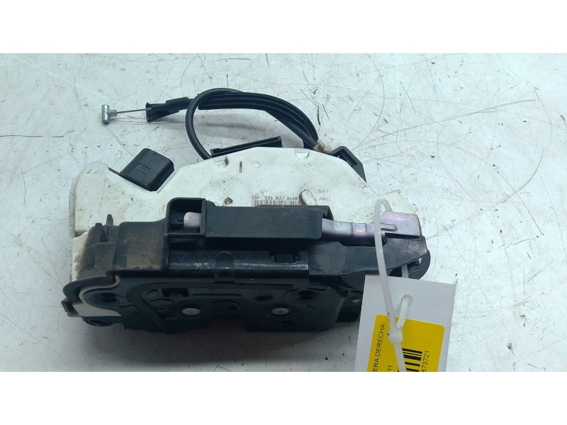 Recambio de cerradura puerta delantera derecha para skoda fabia ii (542) 1.2 12v referencia OEM IAM 16F1S1837016B  