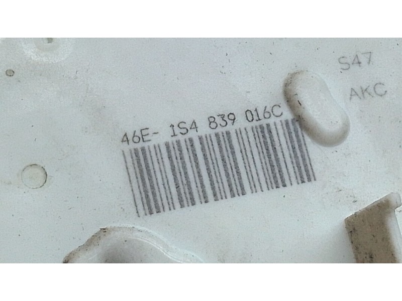 Recambio de cerradura puerta trasera derecha para skoda fabia ii (542) 1.2 12v referencia OEM IAM 46E1S4839016C  