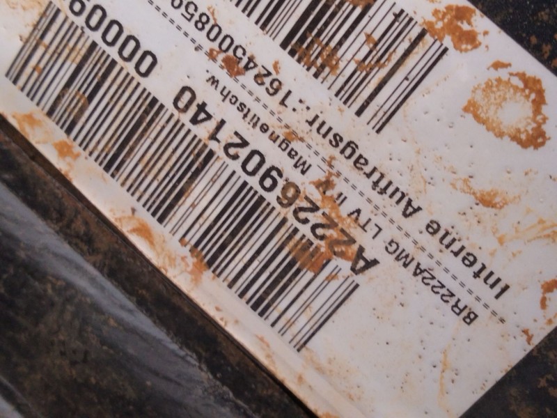 Recambio de talonera izquierda para mercedes-benz clase s (w222, v222, x222) s 350 bluetec / d (222.132, 222.032, 222.123) refer