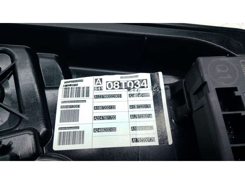 Recambio de elevalunas delantero izquierdo para mercedes-benz clase a (w176) a 180 cdi / d (176.012) referencia OEM IAM A1767220