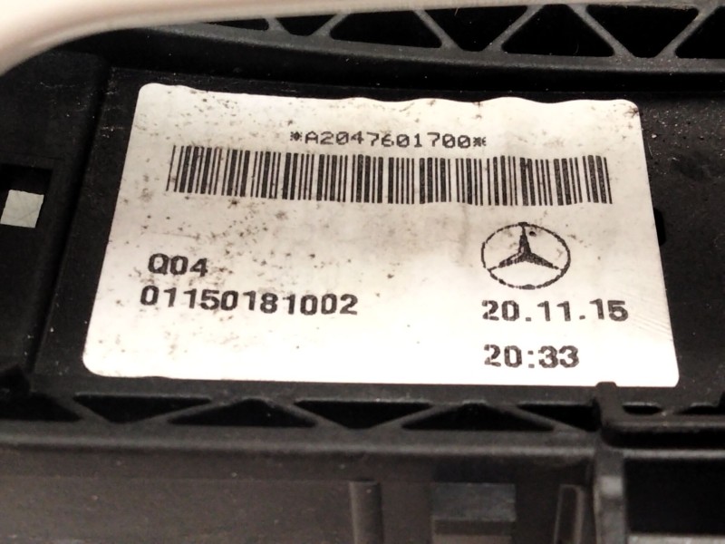 Recambio de maneta exterior delantera izquierda para mercedes-benz clase a (w176) a 180 cdi / d (176.012) referencia OEM IAM A20