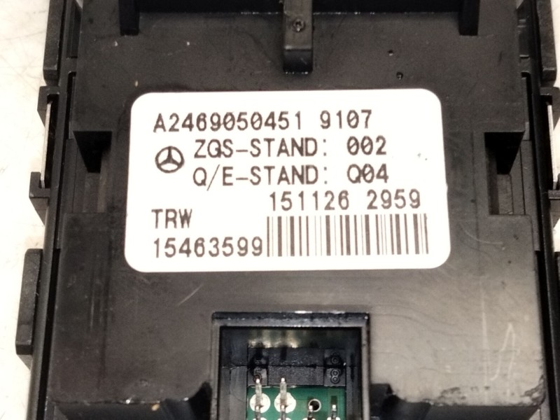 Recambio de palanca freno de mano para mercedes-benz clase a (w176) a 180 cdi / d (176.012) referencia OEM IAM A2469050451  