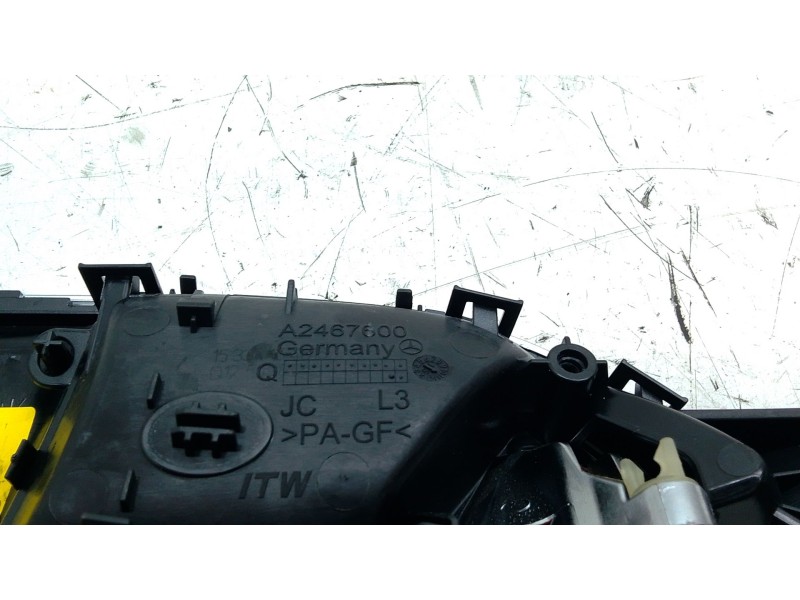 Recambio de maneta interior trasera izquierda para mercedes-benz clase a (w176) a 180 cdi / d (176.012) referencia OEM IAM A2456