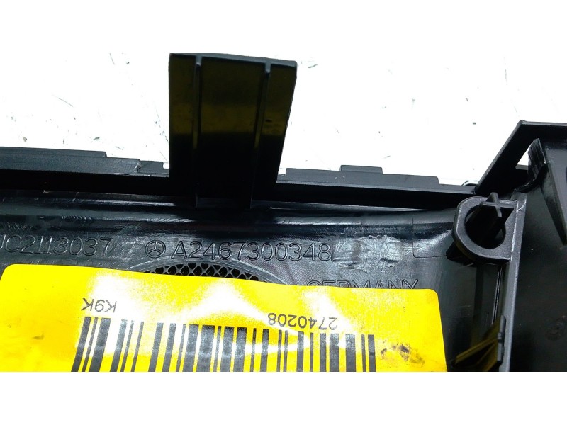 Recambio de maneta interior trasera izquierda para mercedes-benz clase a (w176) a 180 cdi / d (176.012) referencia OEM IAM A2456