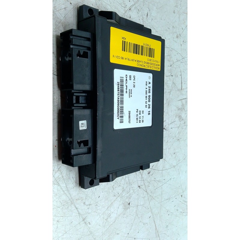 Recambio de modulo electronico para mercedes-benz clase a (w176) a 180 cdi / d (176.012) referencia OEM IAM A2469002616  