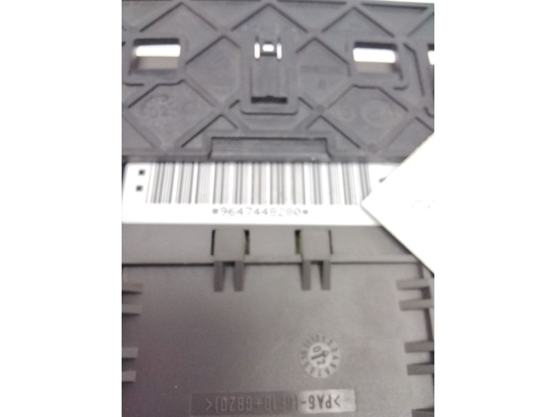 Recambio de centralita bsi para citroën c5 berlina 2.0 hdi sx referencia OEM IAM 9647448280  