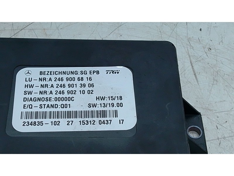 Recambio de modulo electronico para mercedes-benz clase a (w176) a 180 cdi / d (176.012) referencia OEM IAM 23483510227  
