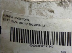 Recambio de rampa inyectora para seat ibiza (6k1) 1.4 referencia OEM IAM    2