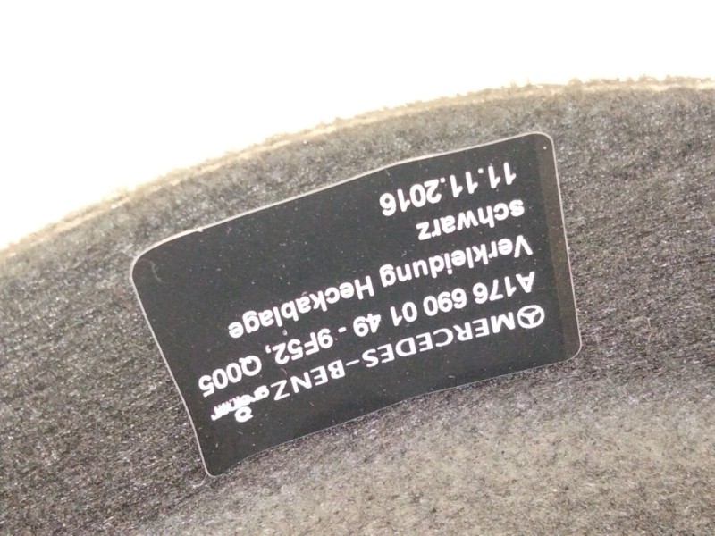Recambio de bandeja trasera para mercedes-benz clase a (w176) a 180 cdi / d (176.012) referencia OEM IAM A1766900149  