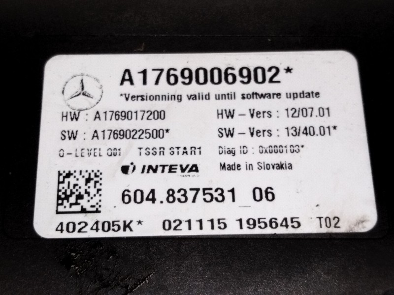 Recambio de motor techo para mercedes-benz clase a (w176) a 180 cdi / d (176.012) referencia OEM IAM   