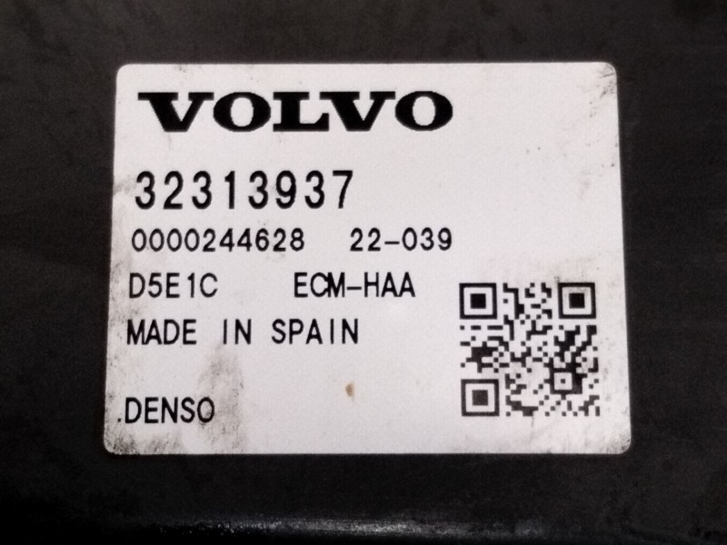 Recambio de centralita motor uce para volvo xc60 ii (246) b4 mild-hybrid referencia OEM IAM 32313937 0000244628 D5E1C