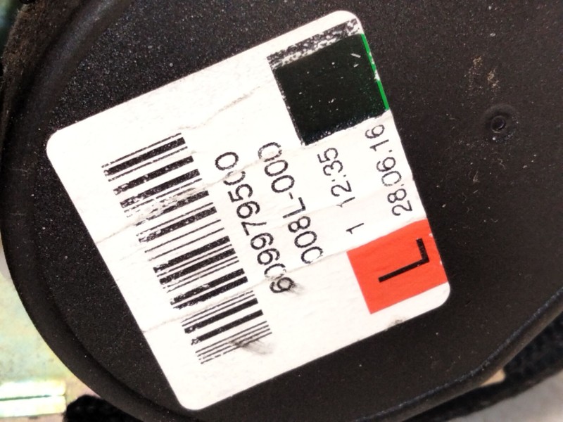 Recambio de cinturon seguridad delantero izquierdo para dacia duster (hs_) 1.2 tce 125 referencia OEM IAM 609979500  