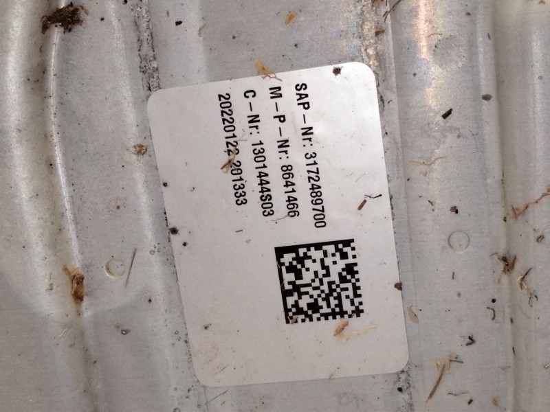 Recambio de intercooler para volvo xc60 ii (246) b4 mild-hybrid referencia OEM IAM 3172489700  