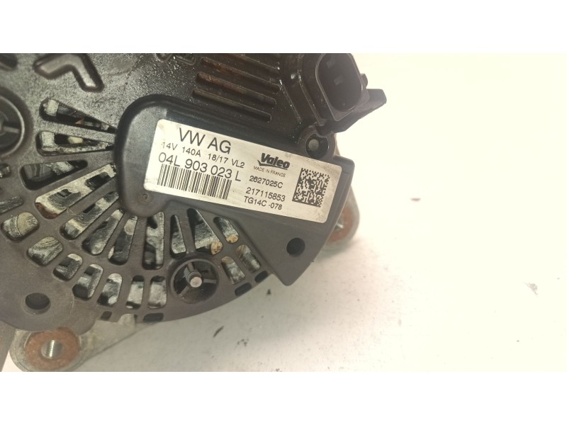 Recambio de alternador para audi q3 (8ub, 8ug) 2.0 tfsi quattro referencia OEM IAM 04L903023L  