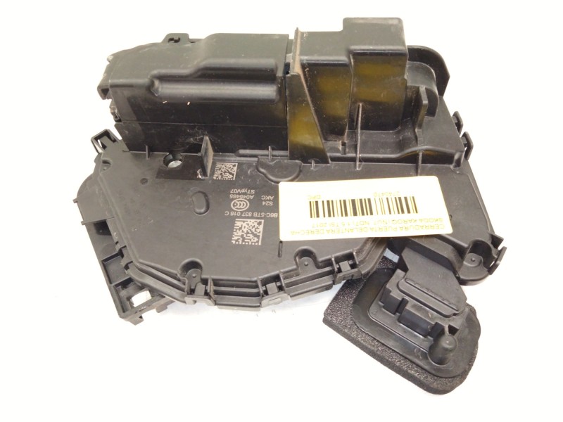 Recambio de cerradura puerta delantera derecha para skoda karoq (nu7, nd7) 1.5 tsi referencia OEM IAM 5TB837016C  