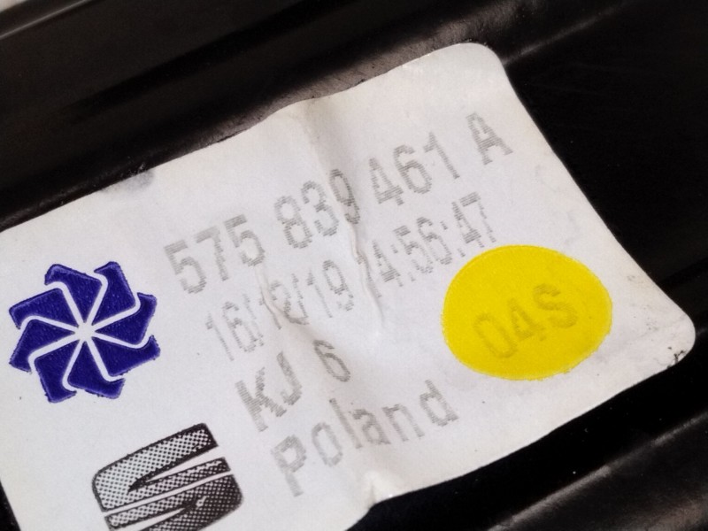 Recambio de elevalunas trasero izquierdo para skoda karoq (nu7, nd7) 1.5 tsi referencia OEM IAM 575839461  