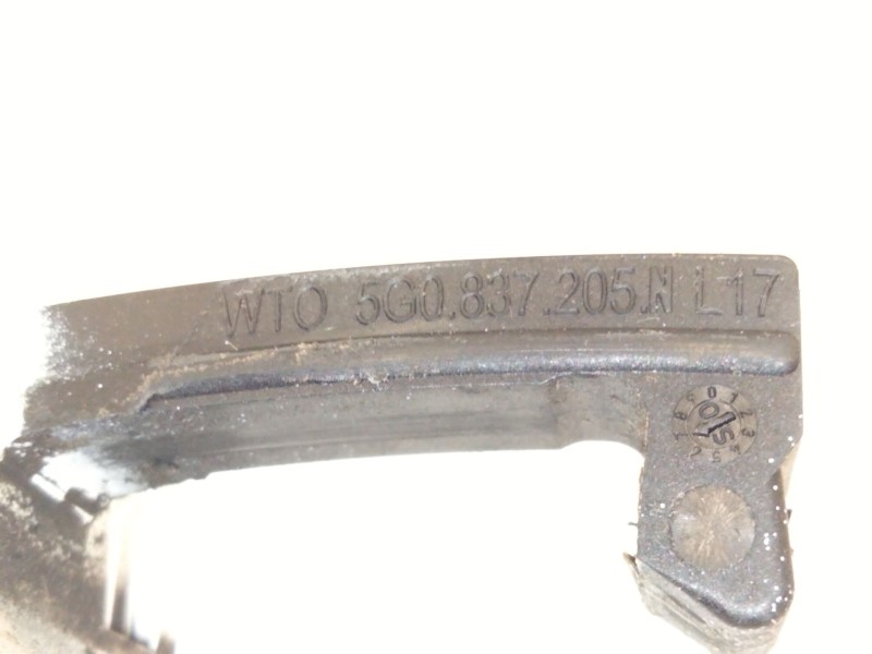 Recambio de maneta exterior delantera izquierda para skoda karoq (nu7, nd7) 1.5 tsi referencia OEM IAM 5G0837205  