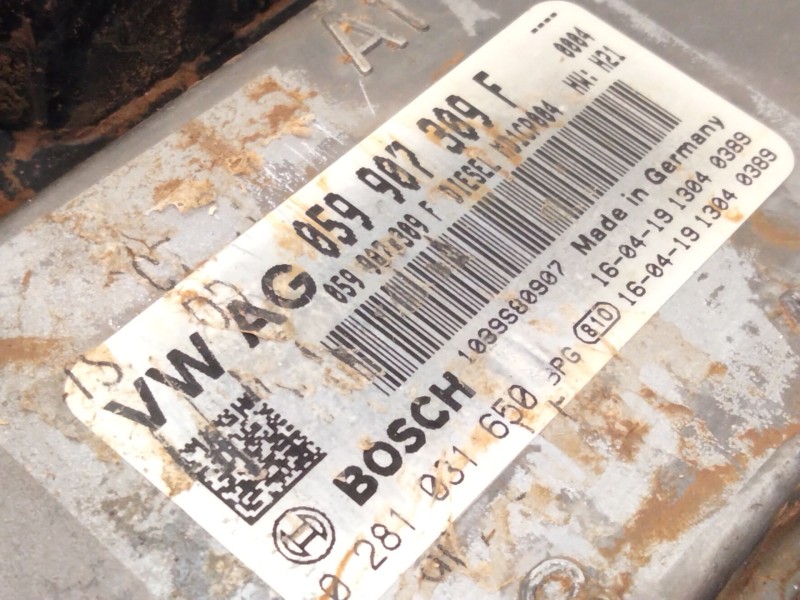 Recambio de centralita motor uce para audi a4 allroad b9 (8wh, 8wj) 3.0 tdi quattro referencia OEM IAM 059907309F 0281031650 130