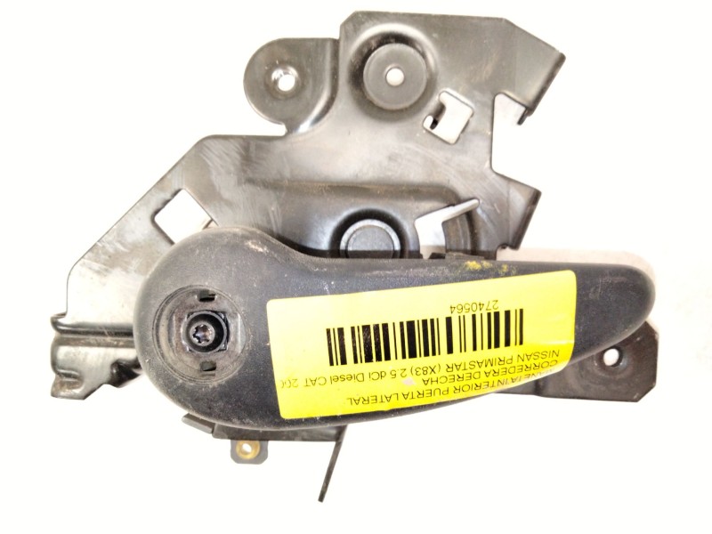 Recambio de maneta interior puerta lateral corredera derecha para nissan primastar (x83) 2.5 dci diesel cat referencia OEM IAM  