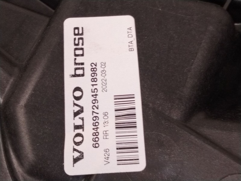 Recambio de elevalunas trasero derecho para volvo xc60 ii (246) b4 mild-hybrid referencia OEM IAM   
