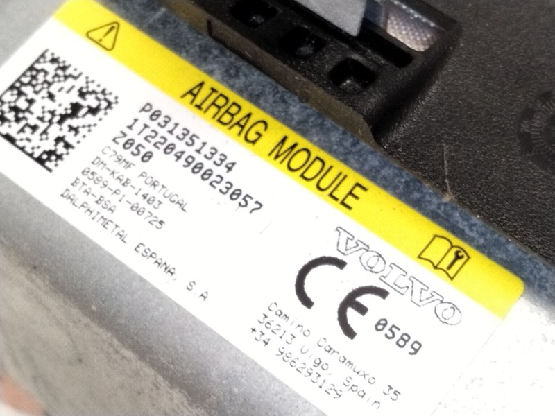 Recambio de airbag de rodilla delantero izquierdo para volvo xc60 ii (246) b4 mild-hybrid referencia OEM IAM   