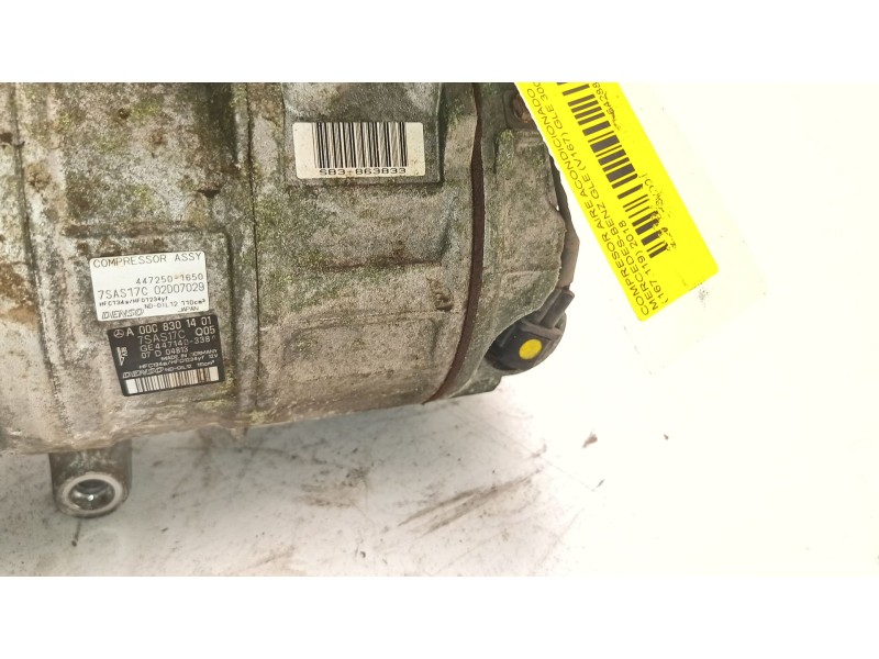 Recambio de compresor aire acondicionado para mercedes-benz gle (v167) gle 300 d 4-matic (167.119) referencia OEM IAM A00C830140