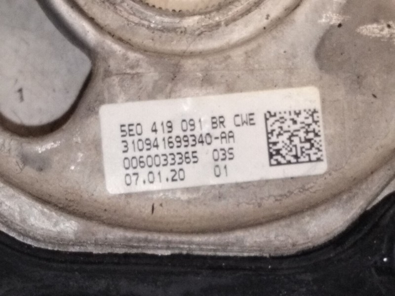 Recambio de volante para skoda karoq (nu7, nd7) 1.5 tsi referencia OEM IAM 5E0419091  