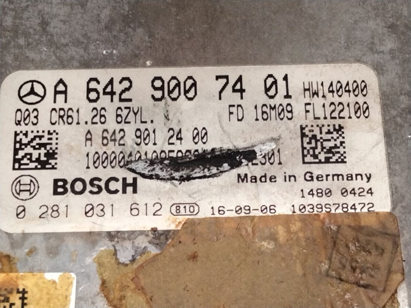 Recambio de centralita motor uce para mercedes-benz clase s (w222, v222, x222) s 350 bluetec / d (222.132, 222.032, 222.123) ref