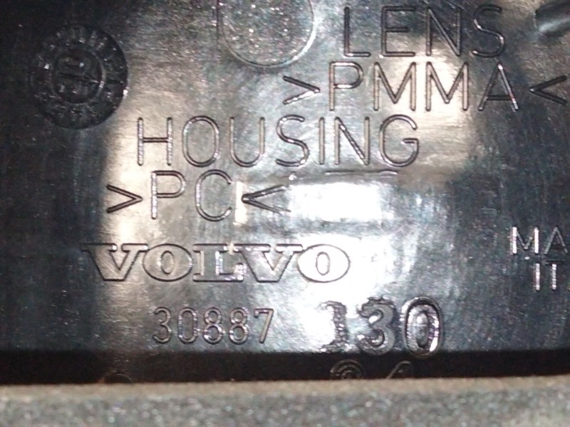 Recambio de piloto trasero derecho para volvo s40 i (644) 1.9 di referencia OEM IAM 30887330  