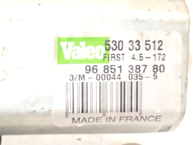 Recambio de motor limpia trasero izquierdo para citroën berlingo multispace (b9) 1.6 hdi 90 referencia OEM IAM 9685138780 530335