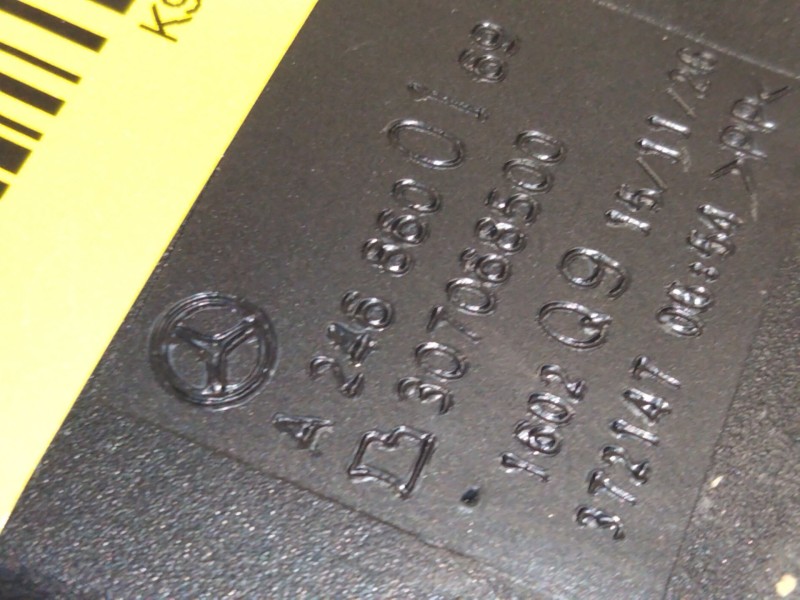 Recambio de enganche delantero izquierdo para mercedes-benz clase a (w176) a 180 cdi / d (176.012) referencia OEM IAM A246860016