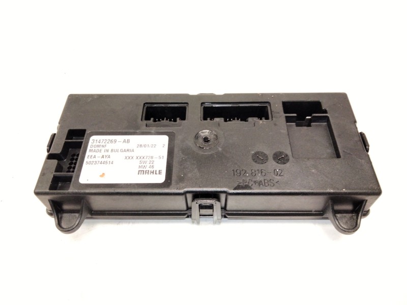 Recambio de centralita calefaccion para volvo xc60 ii (246) b4 mild-hybrid referencia OEM IAM 31472269  