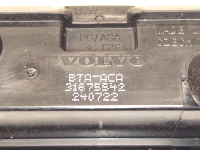 Recambio de maneta exterior porton para volvo xc60 ii (246) b4 mild-hybrid referencia OEM IAM 31675542  