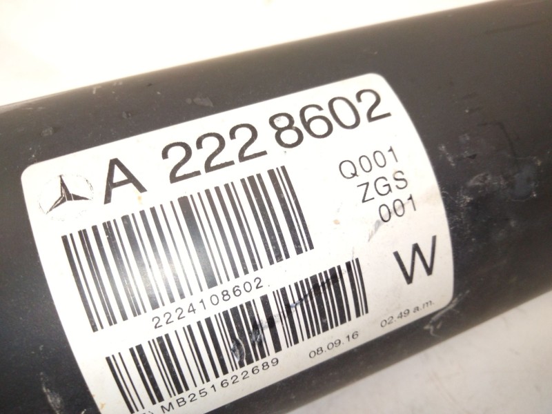 Recambio de cardan delantero para mercedes-benz clase s (w222, v222, x222) s 350 bluetec / d (222.132, 222.032, 222.123) referen