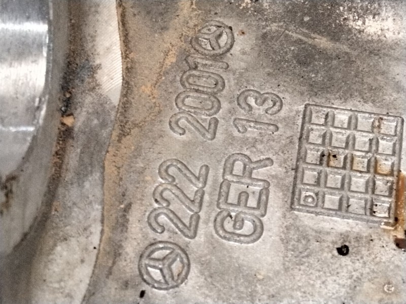 Recambio de mangueta delantera derecha para mercedes-benz clase s (w222, v222, x222) s 350 bluetec / d (222.132, 222.032, 222.12