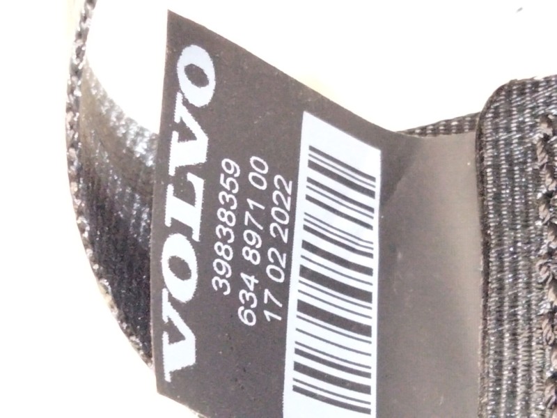 Recambio de cinturon seguridad trasero izquierdo para volvo xc60 ii (246) b4 mild-hybrid referencia OEM IAM 39838359  