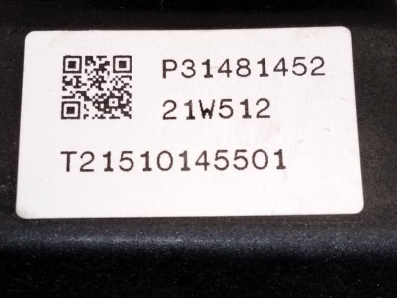 Recambio de pulsador arranque para volvo xc60 ii (246) b4 mild-hybrid referencia OEM IAM P31481452  