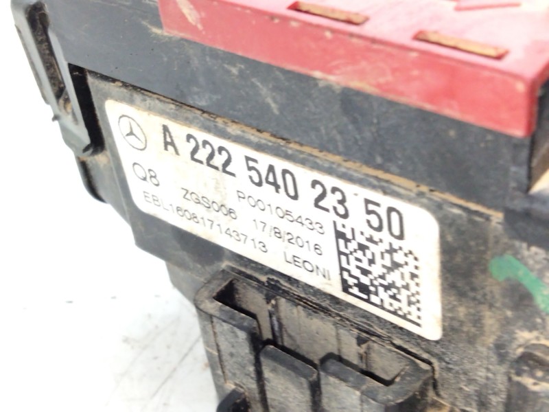 Recambio de fusible bateria para mercedes-benz clase s (w222, v222, x222) s 350 bluetec / d (222.132, 222.032, 222.123) referenc