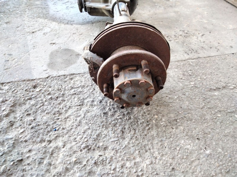 Recambio de puente trasero para iveco daily caja cerrada (2006 =>) 2.3 diesel referencia OEM IAM 7186886  